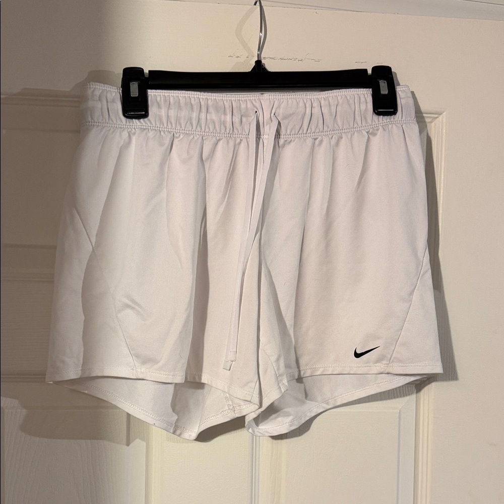 Nike Women's Classic White Athletic Shorts